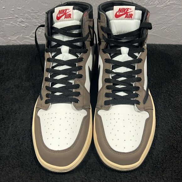 🔥🔥 NIKE Air Jordan 1 Travis Scott Cactus Jacks “REPS” Hi-Top Shoes - Never Worn - Picture 4 of 14